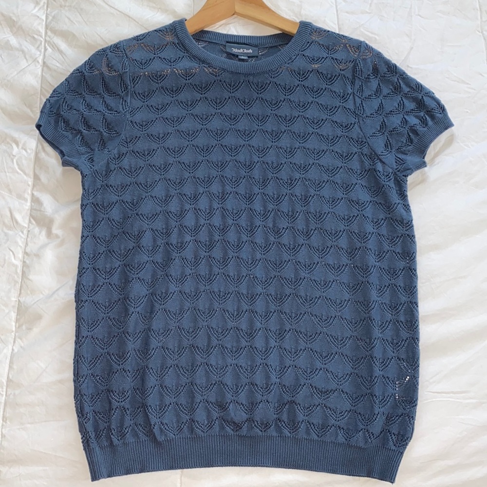 ModCloth Short Sleeve Sweater - Never Worn
